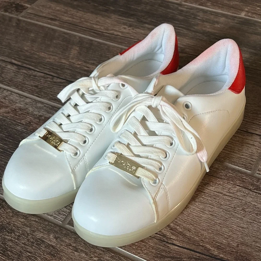 Bebe Sport Sneaker Tennis Shoes Size 8.5 Worn once Pickleball